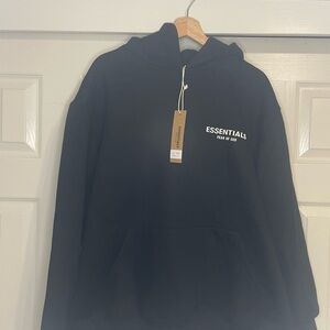 Fear of God Essentials Black Hoodie